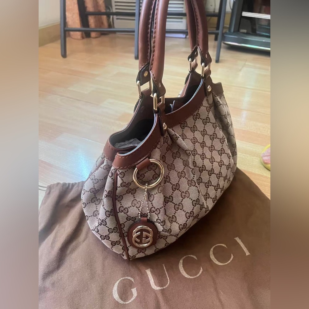 Gucci GG Canvas Handbag